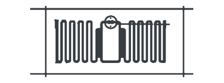 HL-RFID MEMORY 14 antenna profile