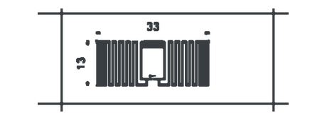 HL-RFID MINI 09 antenna profile